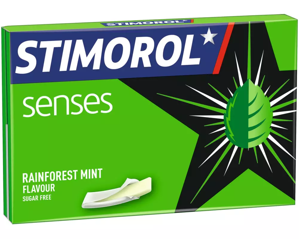 Stimorol Kaugummi Senses Rainforest Mint 23 g