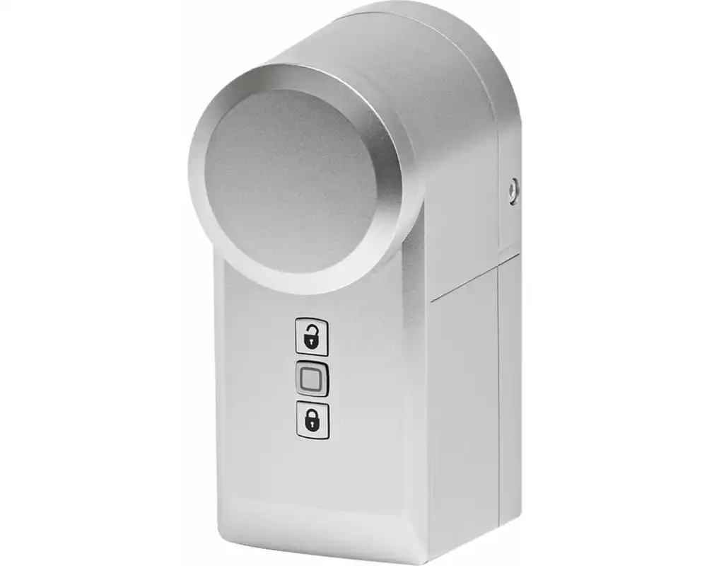 Homematic IP Smart Home Funk-Türschlossantrieb HmIP-DLD-S - Silber