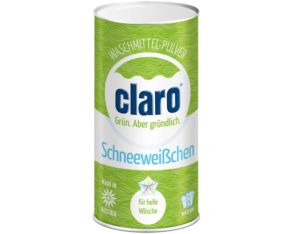 claro Pulverwaschmittel Öko Schneeweisschen 1 kg
