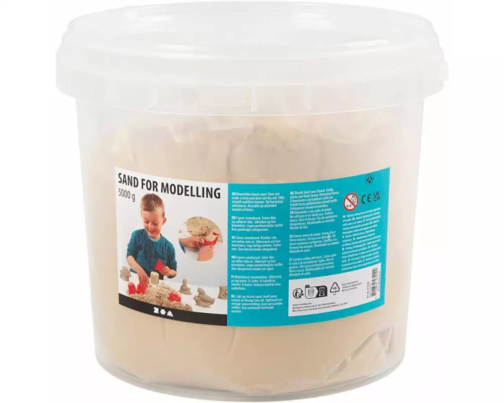 Creativ Company Magic Sand, 5 kg/ 1 Pck weich 5 kg