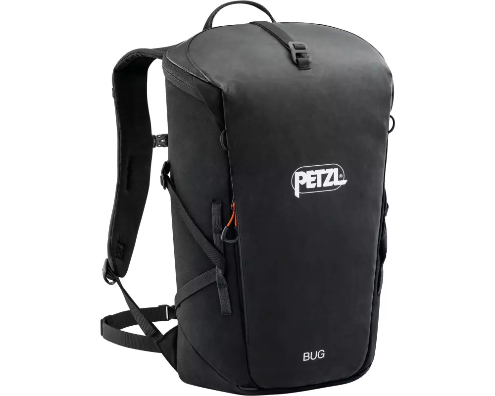 Petzl Kletterrucksack Bug 18 l Schwarz