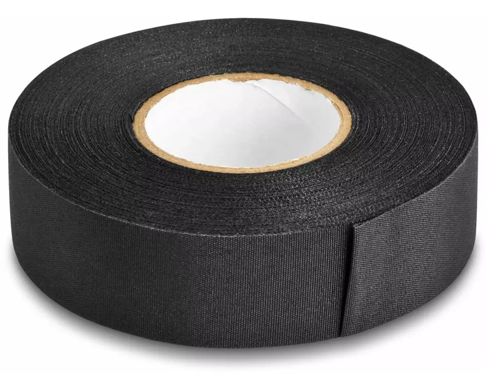 Delock Gewebeband reissfest 25 mm x 25 m, Schwarz