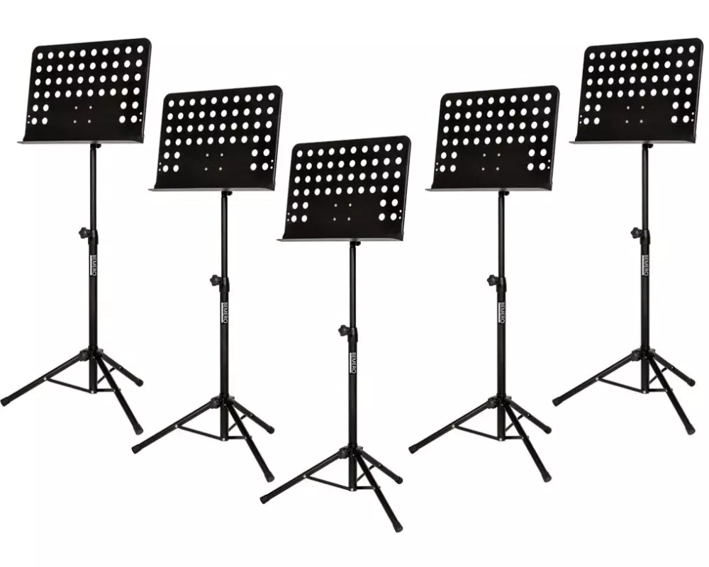 Bemero Notenpult MSS-8080BK 5er Set