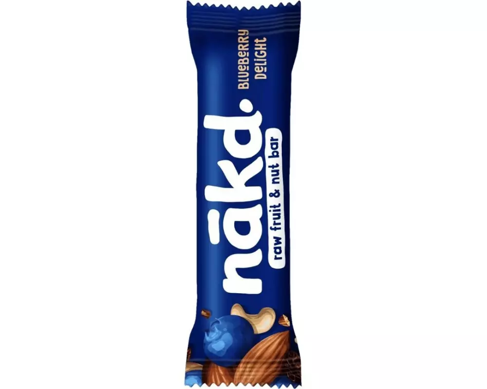 Nakd Blueberry Delight 35g Riegel Blaubeeren, 1 x 35