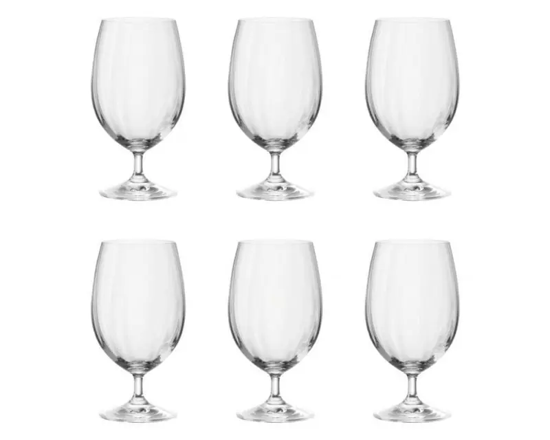 Leonardo Trinkglas Daily 370 ml, 6 Stück, Transparent