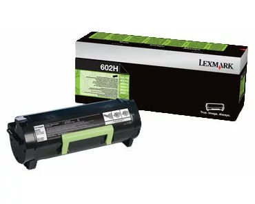 Lexmark 602H Toner black high Capacity 10.000 pages return program