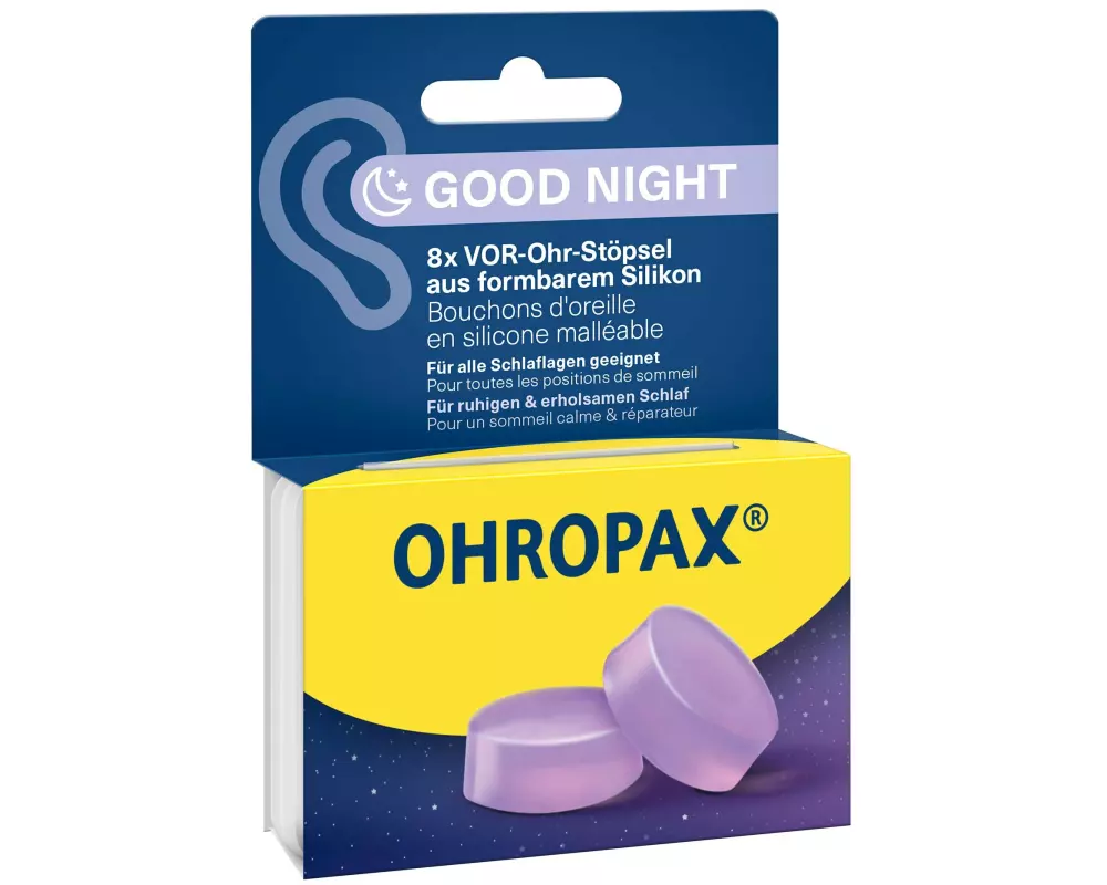 Ohropax Silicon Good Night 8 Stück