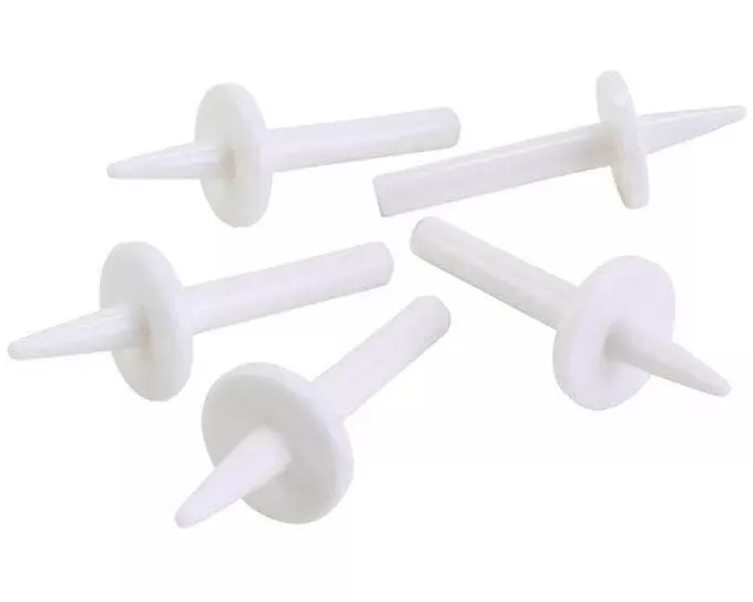 Creativ Company Kunststoffform Drehkreisel-Stifte 50 Stück