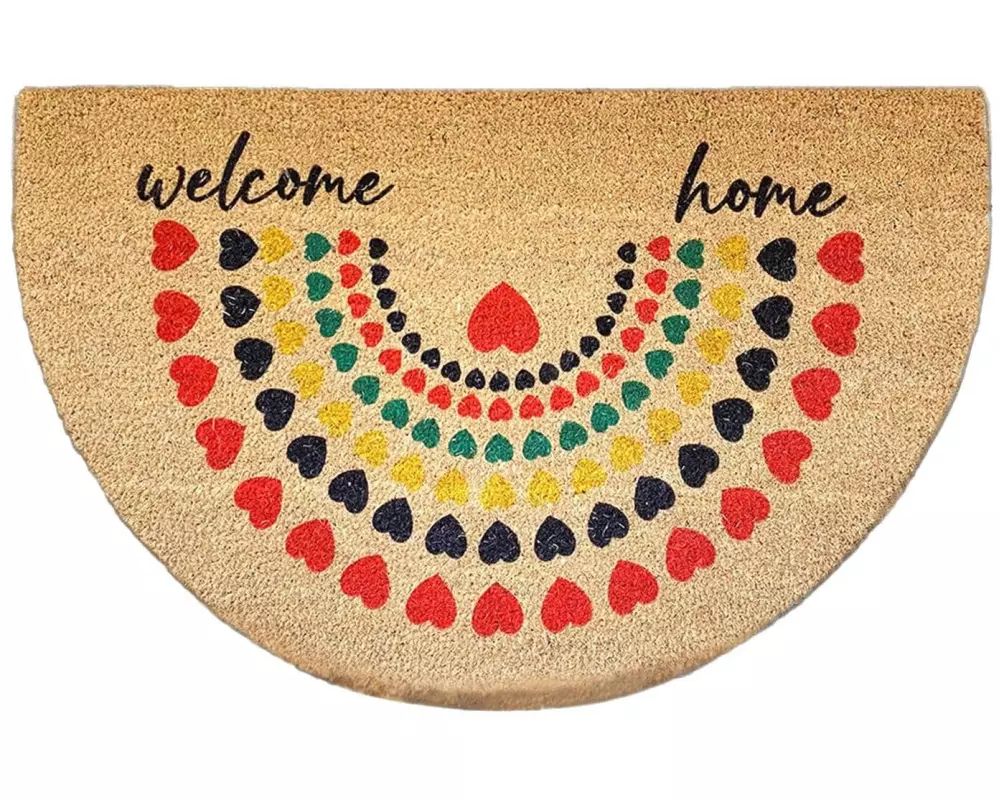 Conceptum Hypnose Fussmatte Herzen 45 cm x 70 cm