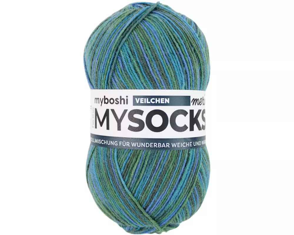 myBoshi Wolle Mysocks Merino Veilchen