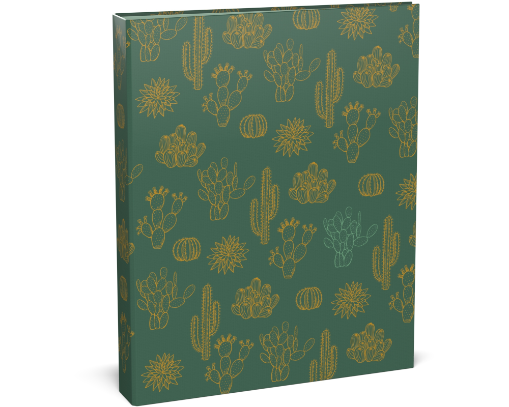 ROOST Ringbuch Midnight Gold 529060 Arizona, 2 Ringe A4