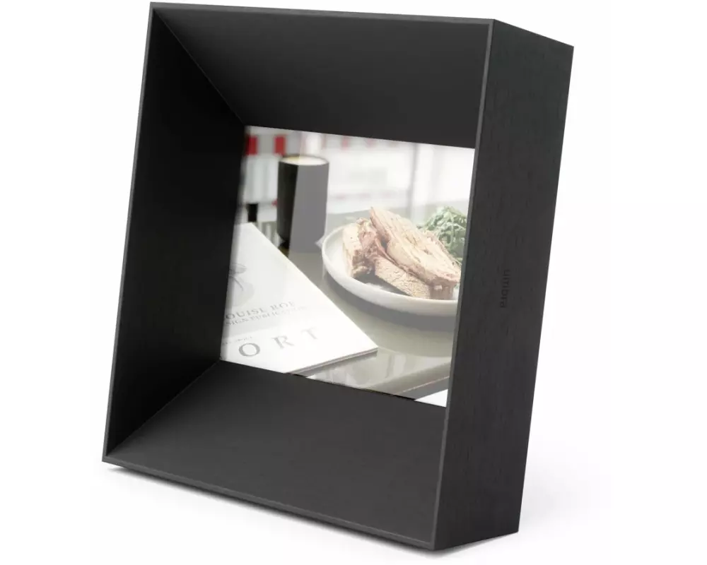 Umbra Bilderrahmen Lookout Schwarz, 10 x 15 cm