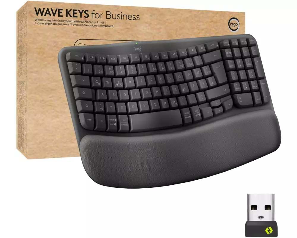 Logitech Tastatur Wave Keys for Business
