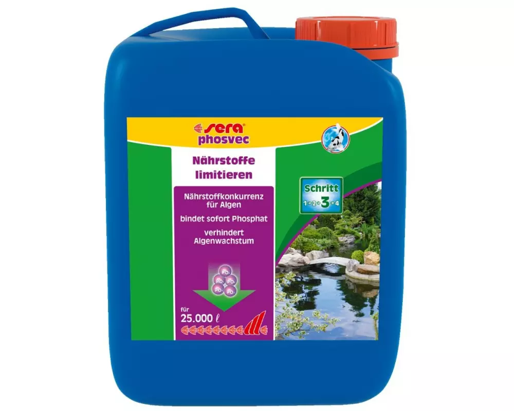 sera Algenvernichter Pond Phosvec 2.5 l