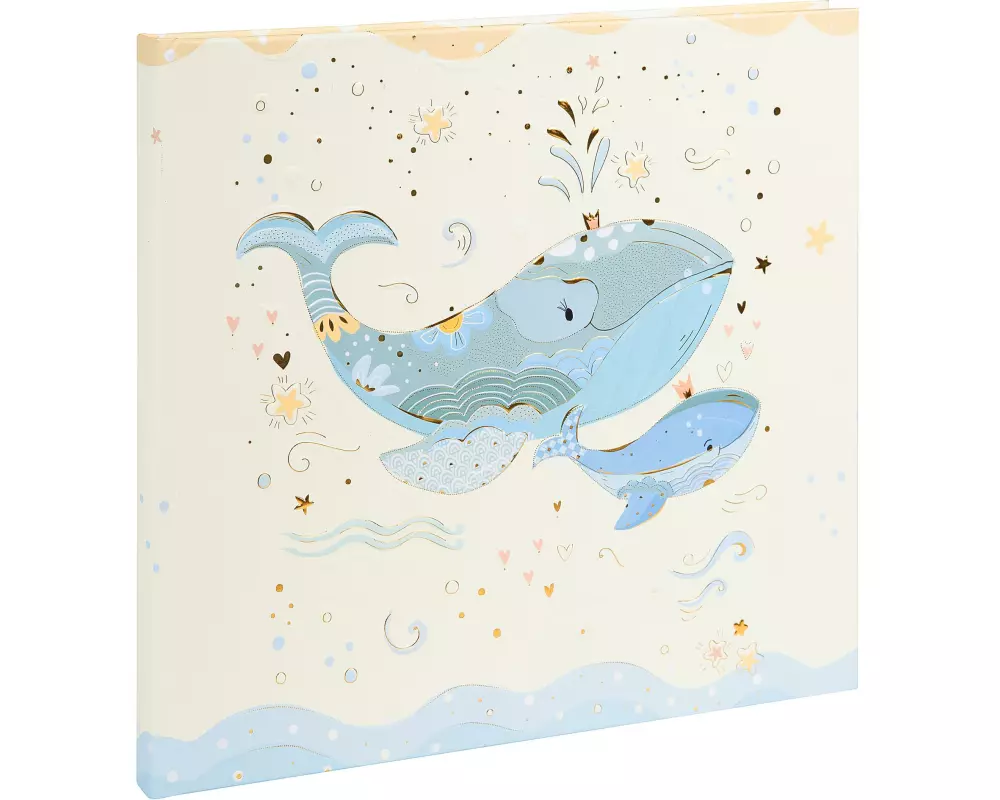 Goldbuch Babytagebuch Blue Whale 24.5 x 22.5 cm, 100 Seiten