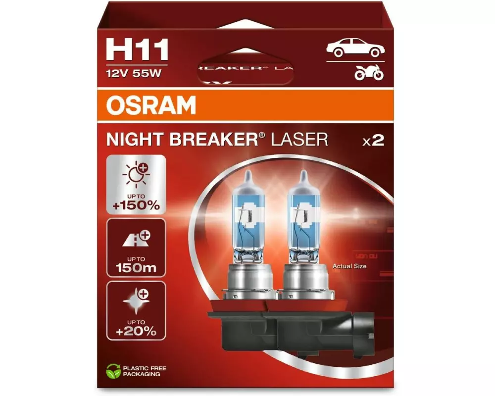 OSRAM H11 Night Breaker Laser 55 W PKW