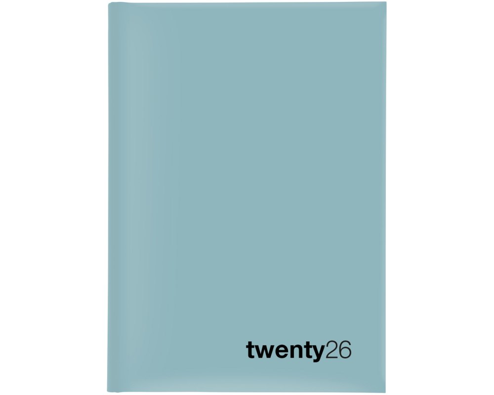 BIELLA Geschäftsagenda Colorful 2026 809701310026U 1T/1S salb.grün ML 14.5x20.5cm