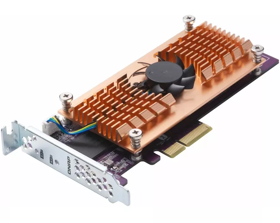 QNAP Dual M.2 22110/2280 SATA SSD expansion card for TS-531P TS-531X TS-831X TS-1635 TS-x31XU TS-x53B TS-563 TVS-x63 TS-x63U x73