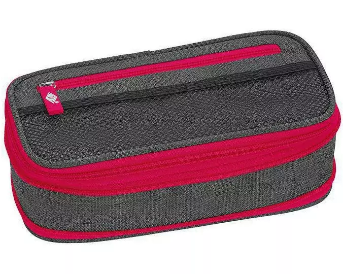 WEDO Schlamperetui Neon Stretch Neonrosa