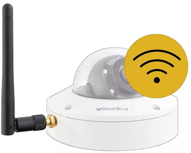 Doorbird WLAN Kit A8010 für IP Video Mini Dome Kamera A1131