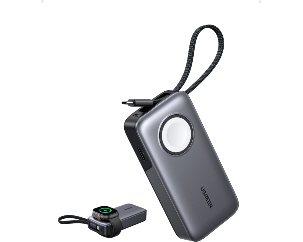 UGREEN Powerbank 10000mAh 30W 55434B Magnetic Apple Watch Charger
