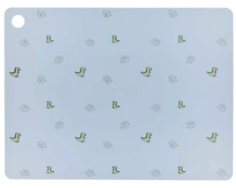 OYOY Kindertischset Dino Theo 45 x 34 x 0.2 cm
