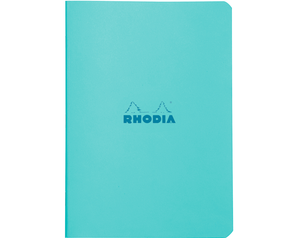 RHODIA Notizheft Couleurs A5 118520C blau, kariert 80 Blatt