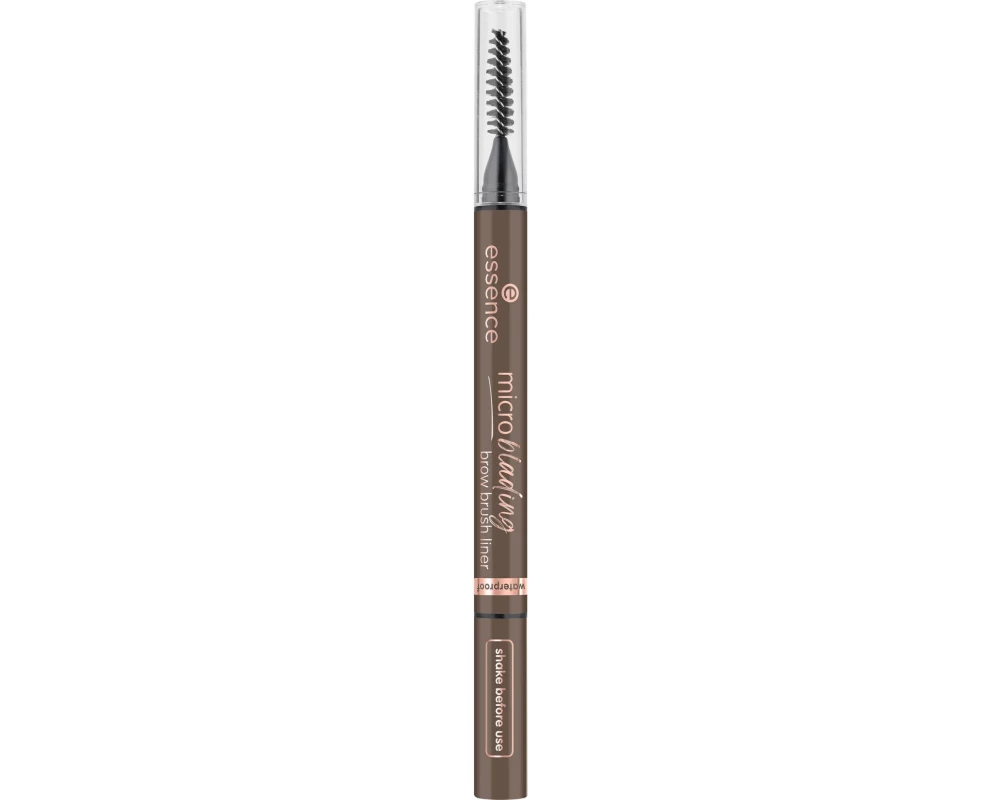 essence Augenbrauenstift Microblading Brow Brush 04 Dark Brown