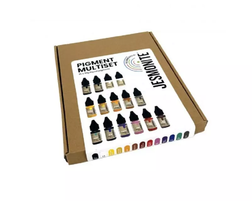 Jesmonite Versiegelung Pigment Set 15 Stück