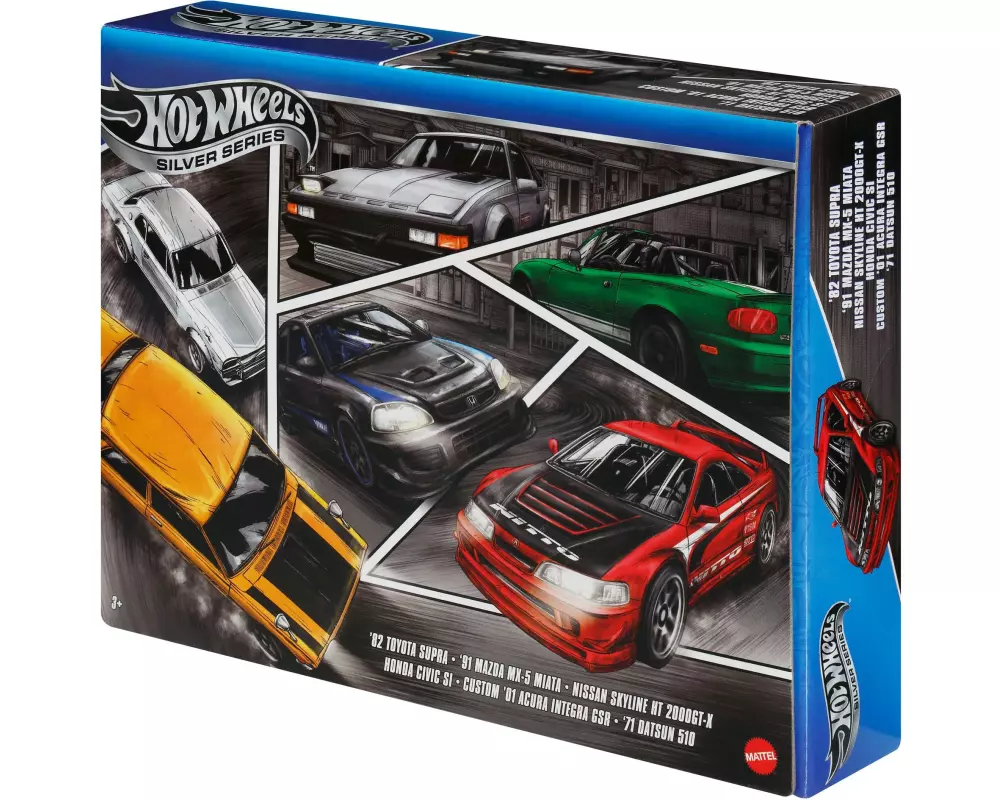 Hot Wheels Action Cars Streets of Japan Multipack