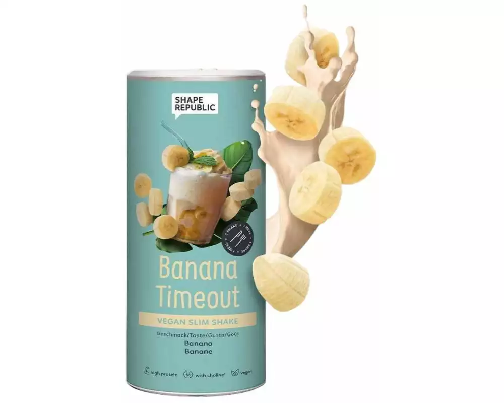 Shape Republic Slim Shake Banana Timeout Vegan 420 g