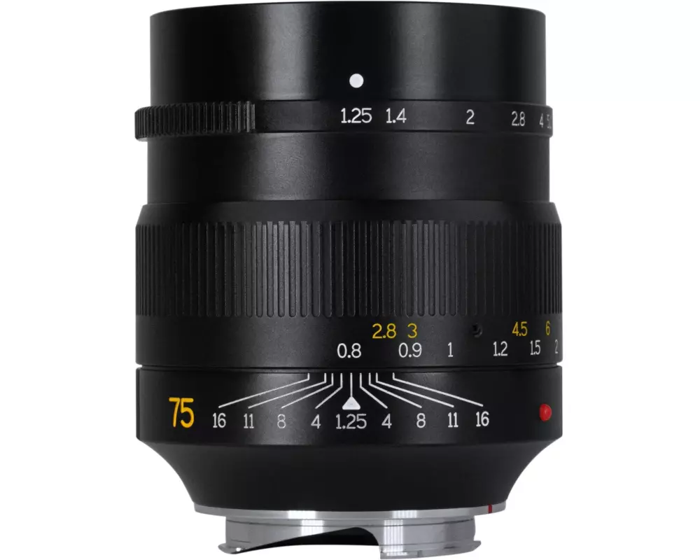 7Artisans Festbrennweite 75mm F/1.25 – Leica M