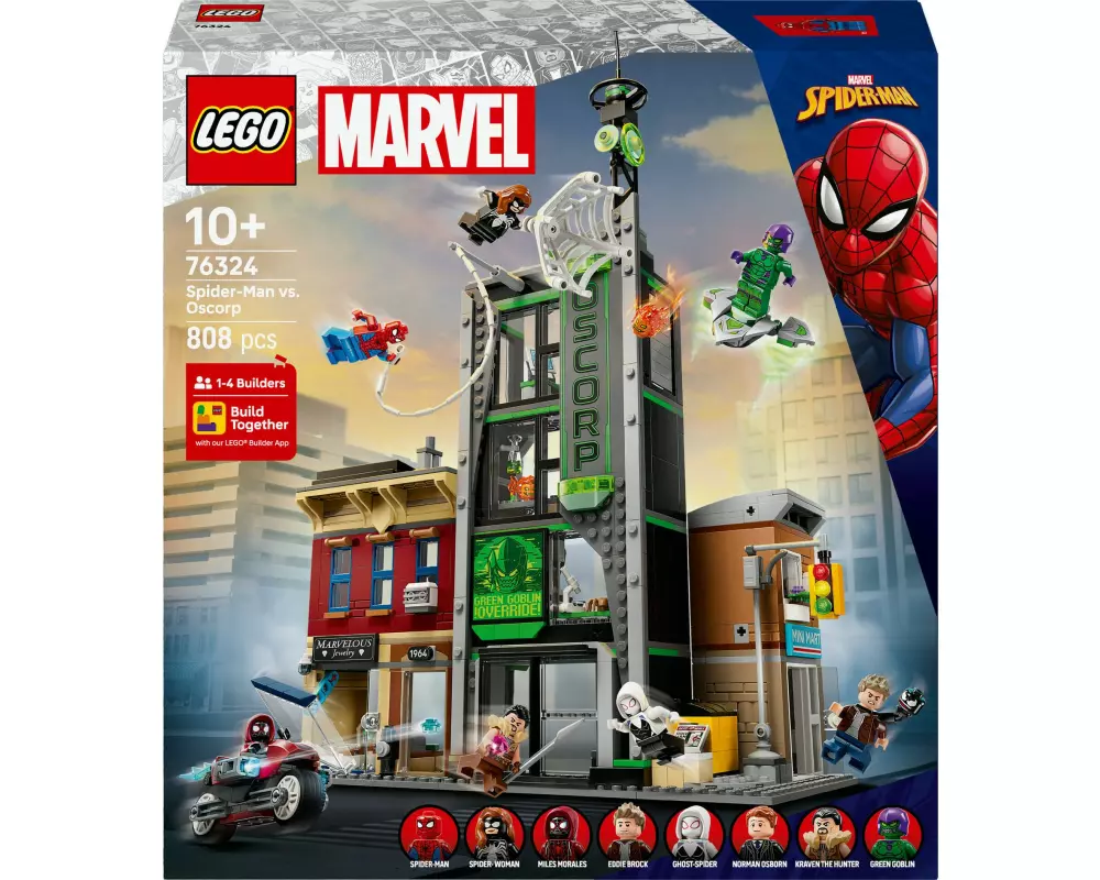LEGO® Marvel Spider-Man vs. Oscorp 76324