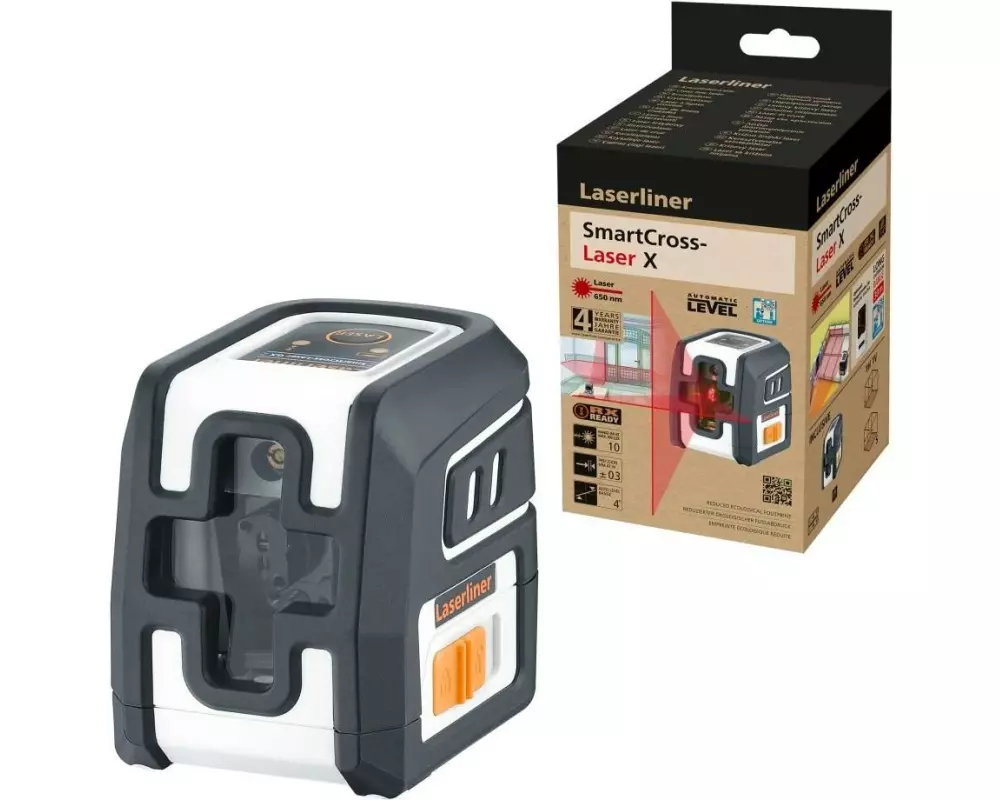 Laserliner Kreuzlinien-Laser SmartCross-Laser X 10 m