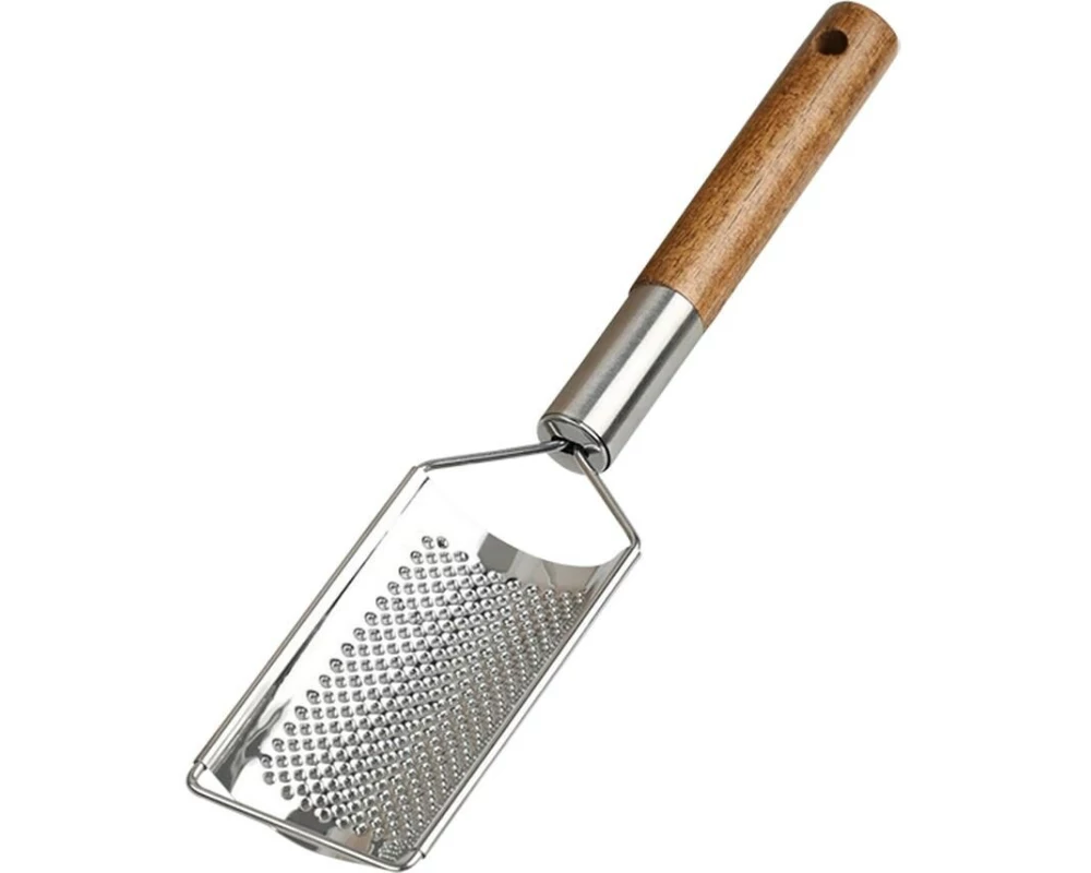 Kesper Käsereibe Extra fein, Edelstahl, Akazie, 24.7 cm