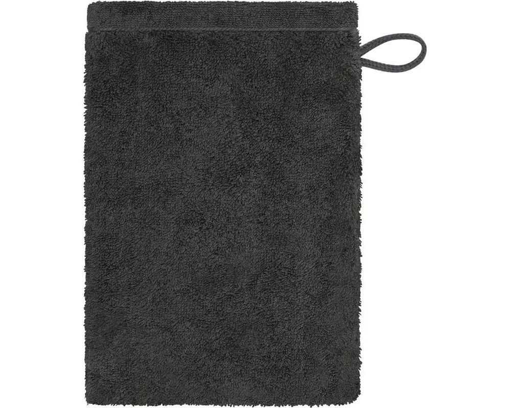 Cawö Waschhandschuh Lifestyle 16 x 22 cm, Dunkelgrau
