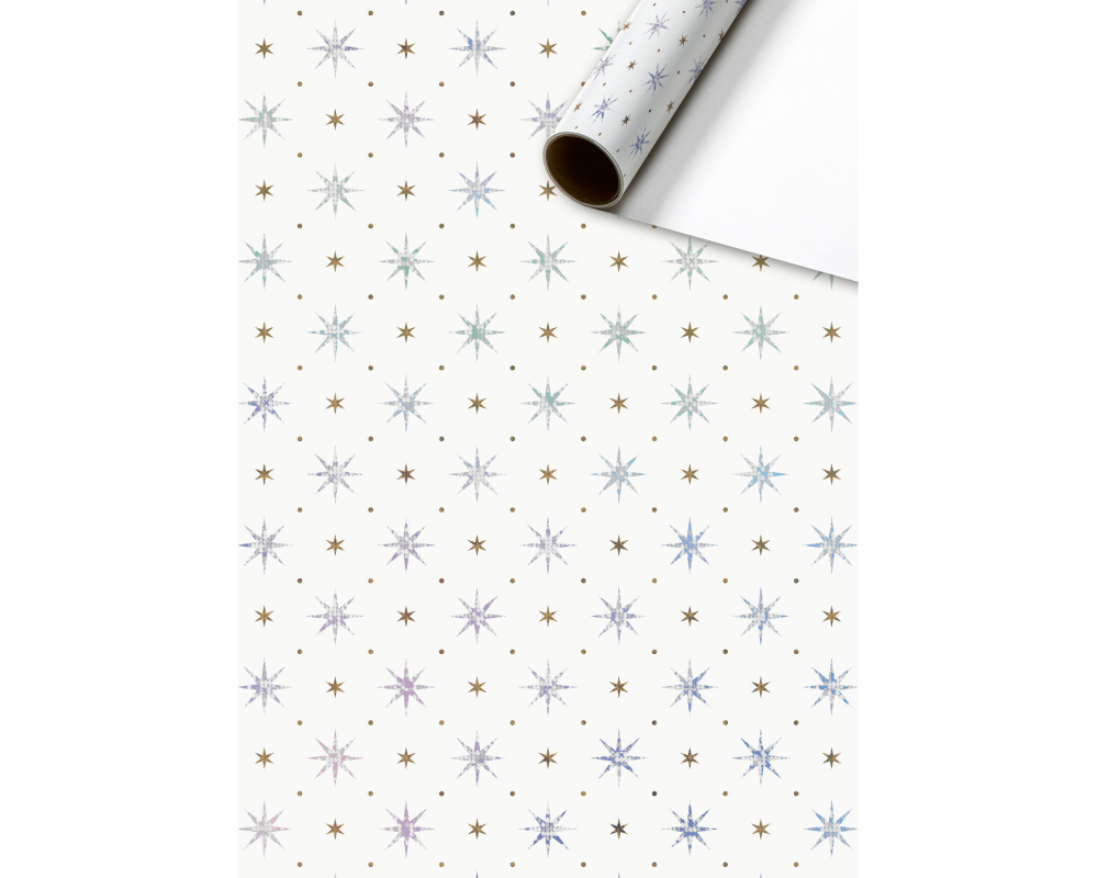 STEWO Geschenkpapier Zidonia 2528511560 weiss 70x150cm