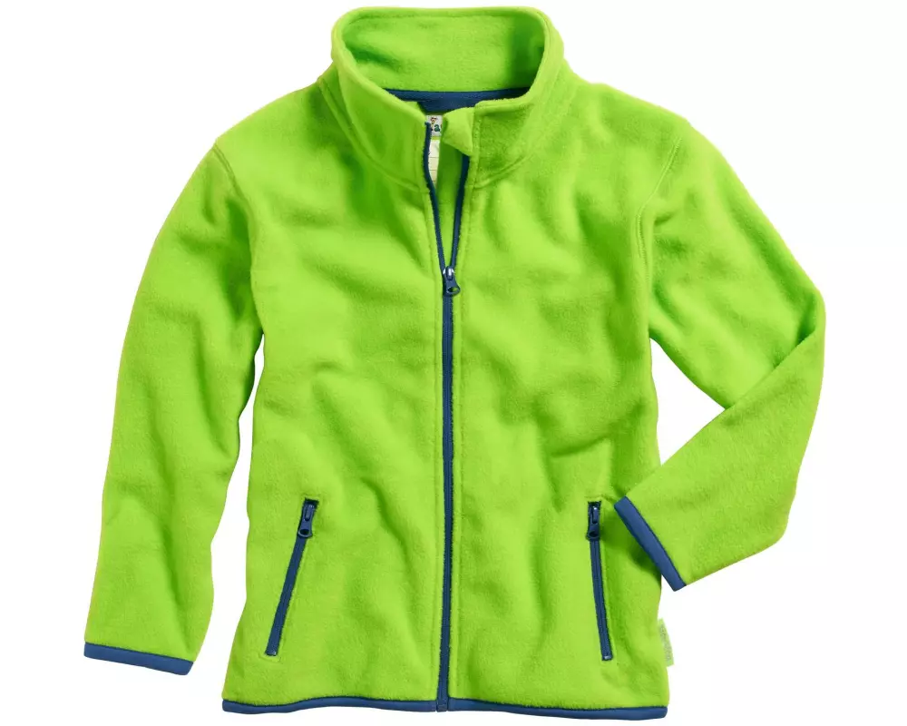 Playshoes Fleecejacke Grün Gr. 86