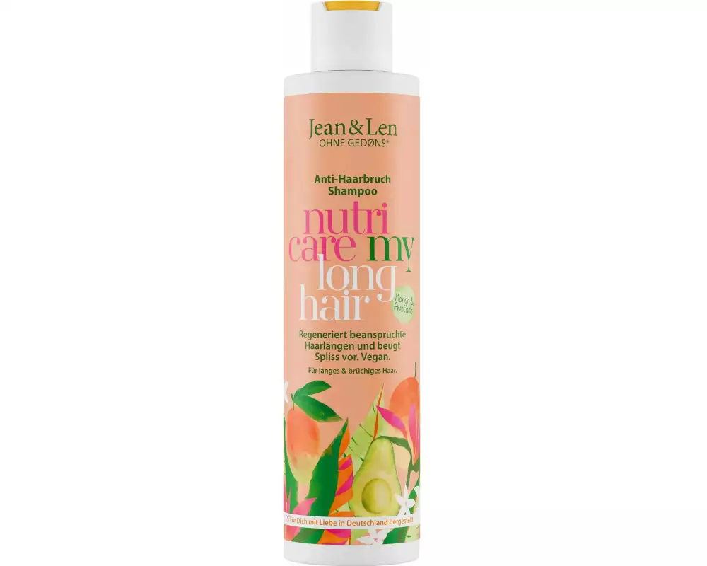 Jean & Len Shampoo Nutri Care Mango & Avocado 300 ml