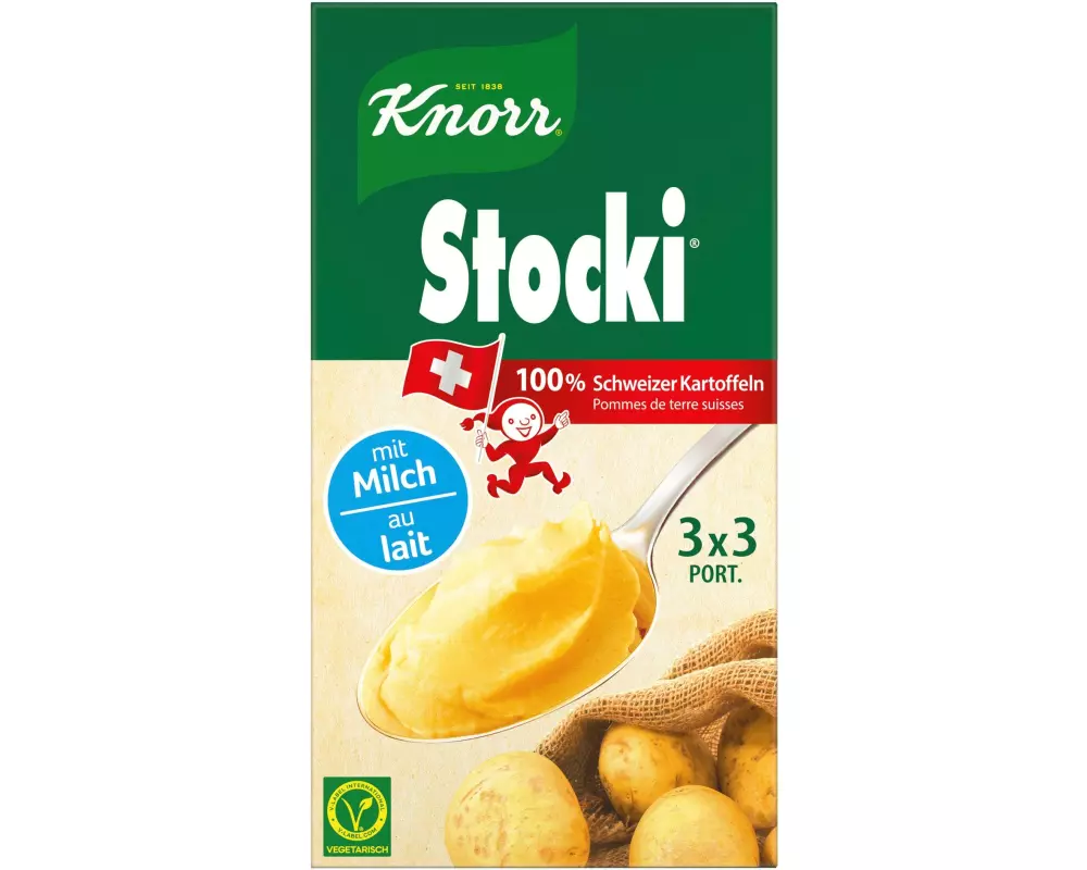 Knorr Stocki Kartoffelstock mit Milch