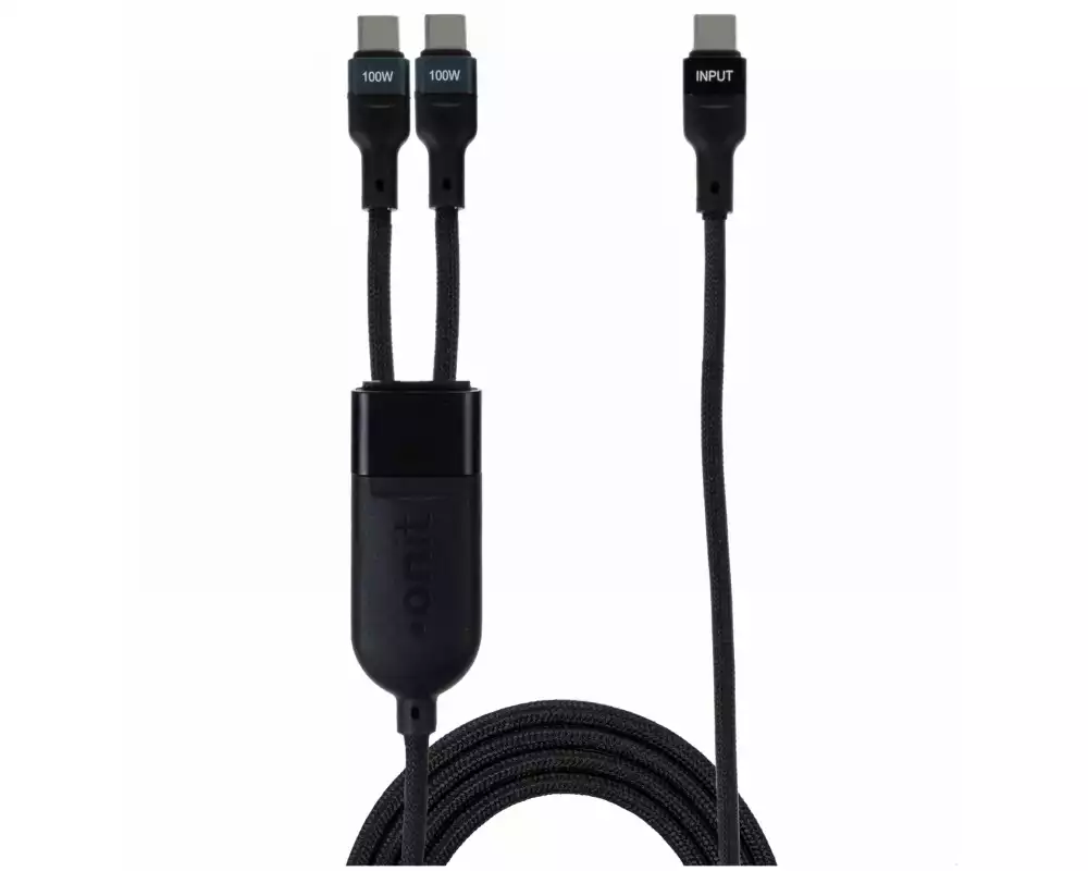 onit USB 2.0-Y-Kabel USB-C - USB-C, 1.5 m