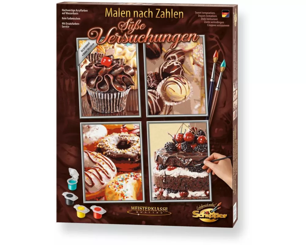Schipper Malen nach Zahlen - Süße Versuchungen (Quattro)