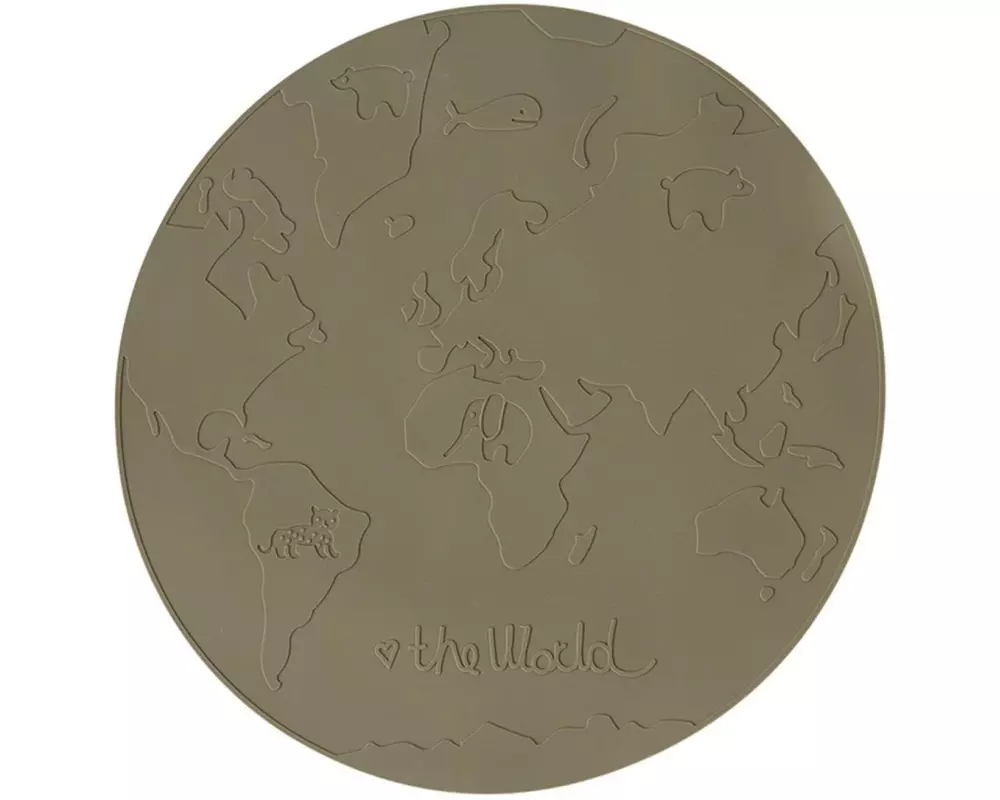 OYOY Kindertischset The World Olive