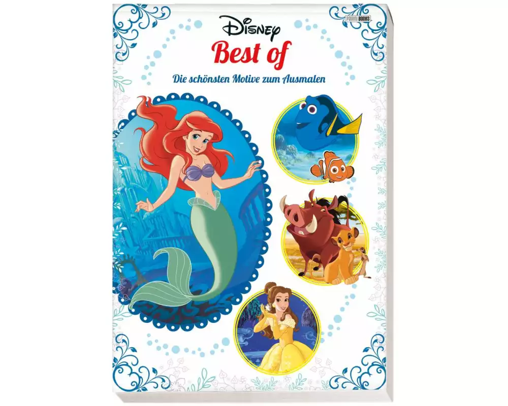Disney Best of: Die schönsten Motive zum Ausmalen