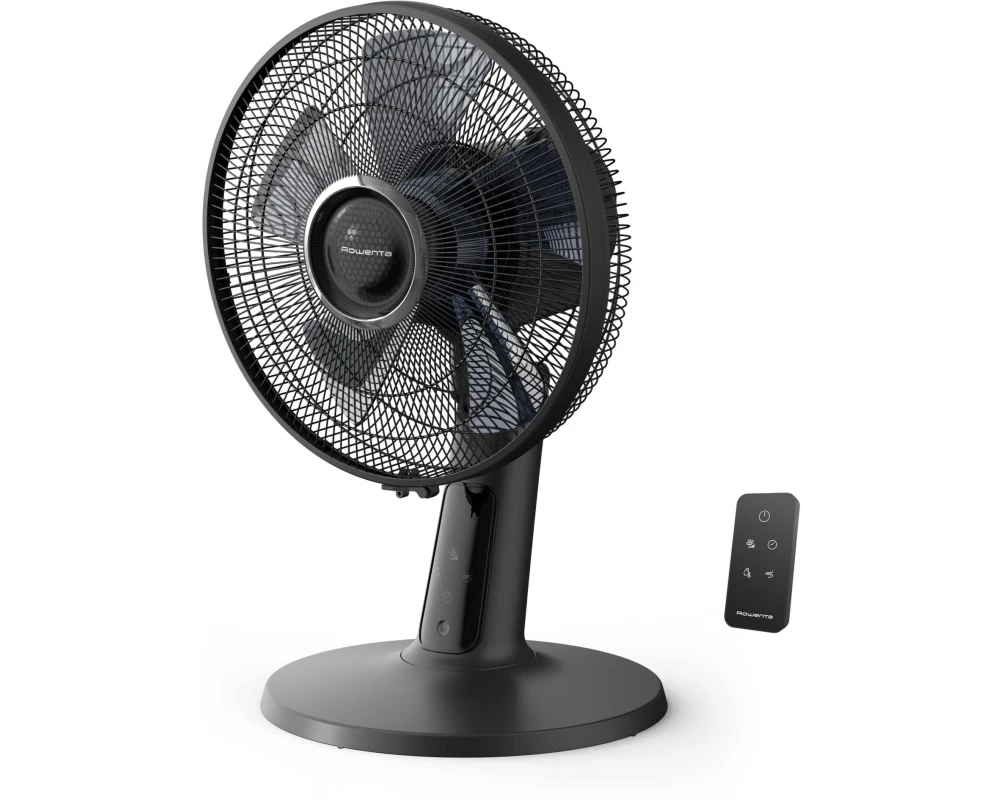 Rowenta Tischventilator Turbo Silence Extreme + Schwarz