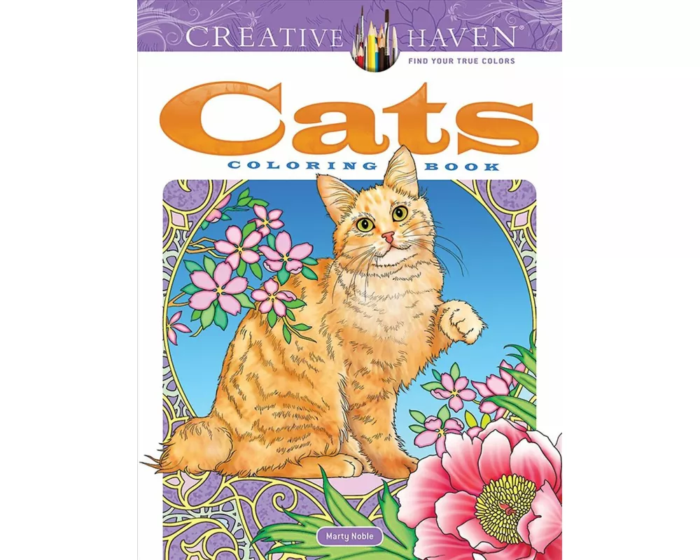 Creative Haven Cats Coloring Book