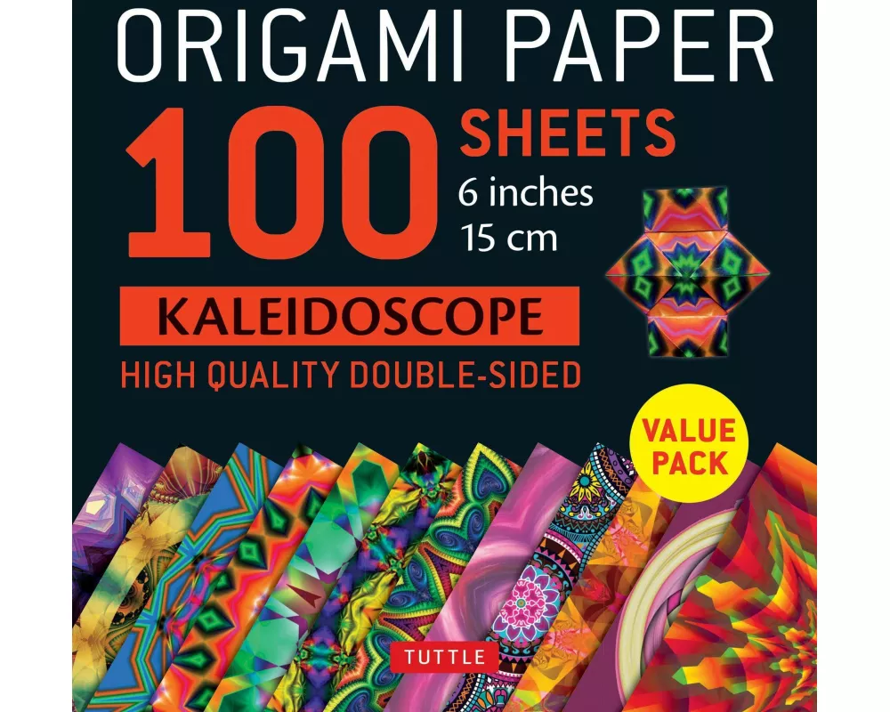 Origami Paper 100 sheets Kaleidoscope 6" (15 cm)