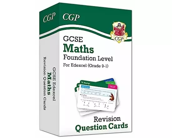 GCSE Maths Edexcel Revision Question Cards - Foundation