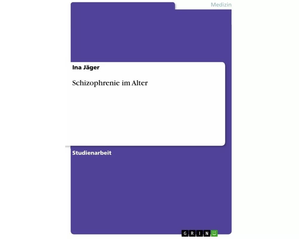 Schizophrenie im Alter