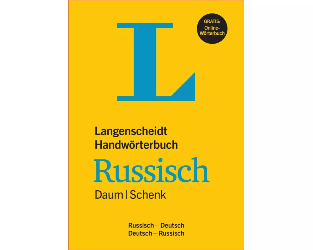 Langenscheidt Handwörterbuch Russisch Daum/Schenk